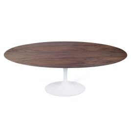 Maisie Dining Table - Oval - Walnut/White Oak/Ash Top (Color: Top)