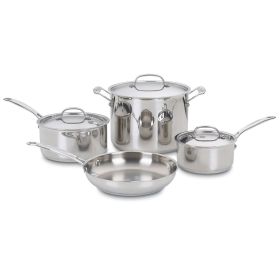 7-Piece Oven Safe Stainless Steel Cookware Set