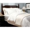California King size 400 Thread Count Cotton Sheet Set in Eggshell