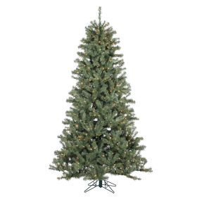7.5 Foot Pre-Lit Christmas Tree Realistic Spruce with 500 Clear White Lights