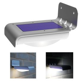 Set of 2 - Bright LED Solar Powered Wireless Motion Sensor Light