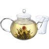 Borosilicate Glass 1.32 Quart Teapot with Removable Infuser