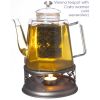 Stove Top Glass Water Boiler Kettle Teapot with Tea Infuser
