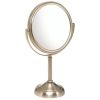 Small Round Table Top Vanity Mirror - 10X Magnification