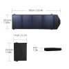 14-Watt Folding Solar Panel Backup 5V USB Battery Charger