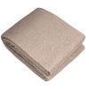 King size 3-Piece Quilted Bedspread Set 100% Cotton in Taupe