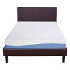 California King 10-inch Memory Foam Mattress with Gel Infused Comforter Layer