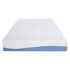 Queen size 10-inch Memory Foam Mattress with Gel Infused Comforter Layer