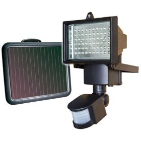 Outdoor 60 LED Solar Motion Light - No Wiring Required