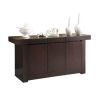 Modern Dining Room Sideboard Server Table Cabinet in Cappuccino