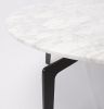 Asar Coffee Table - Carrara Marble Top