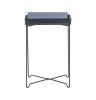Campbell Side Table - Black Acrylic