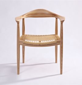 Embla - Paper Cord Seat (Color: Wood)